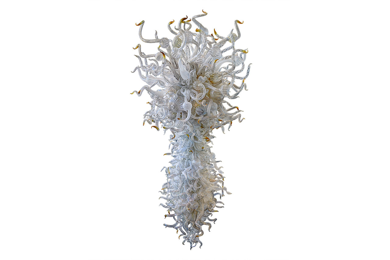 美国玻璃艺术大师戴尔·奇胡利(Dale Chihuly)的水晶吊灯作品
