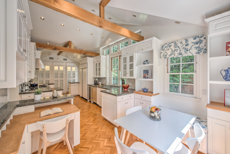 The property's kitchen.